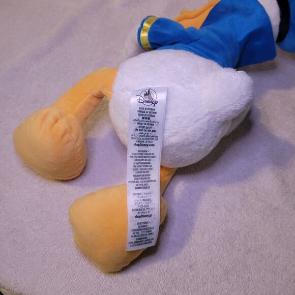 Disney Store Donald Duck Stuffed Plush Toy 15 Inch Blue Sailor Suit - Picture 5 of 8
